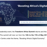 Transform Africa Summit 2019開催日程変更に伴う、ルワンダ訪問日程の変更