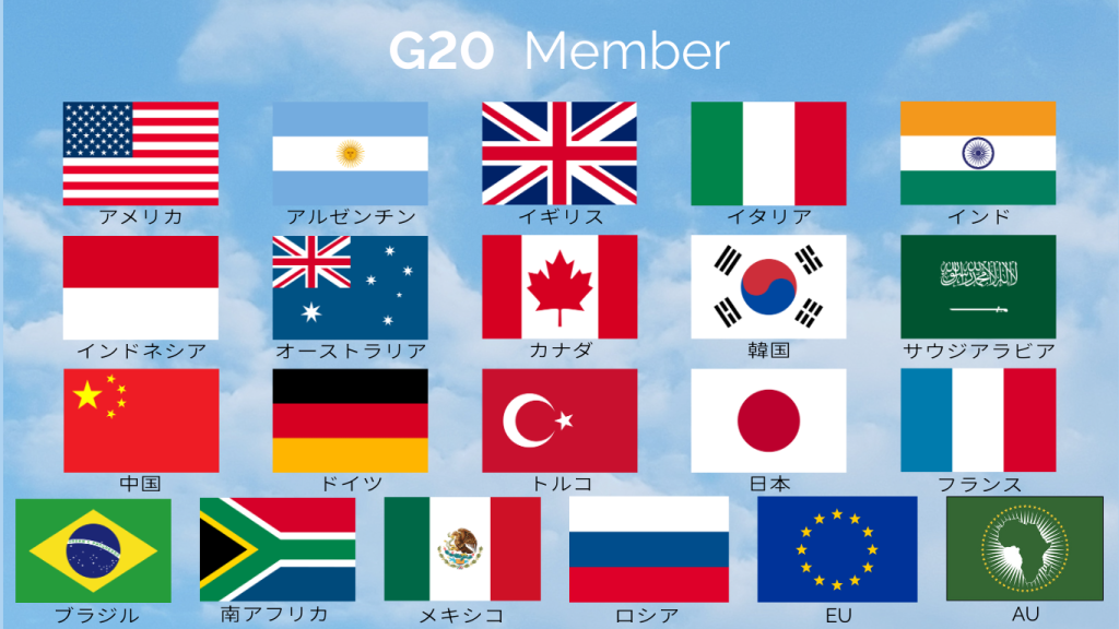 G20 加盟国　メンバー