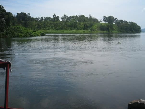 ウガンダのヴィクトリア湖