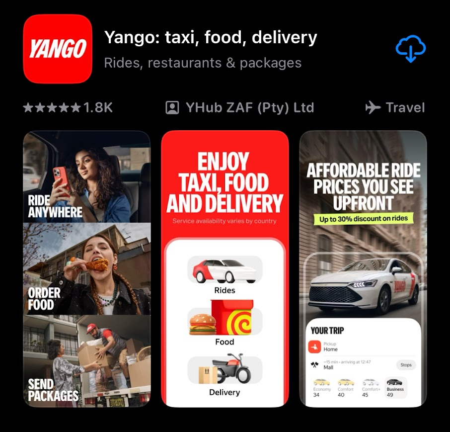Yangoアプリ